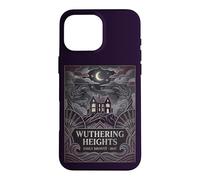 Custodia per iPhone 16 Pro Max Wuthering Heights, Catherine Earnshaw e Heathcliff, Bronte