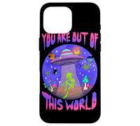 Custodia per iPhone 16 Pro Max You Are Cosmic Alien UFO Graphic Design