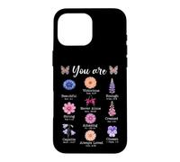 Custodia per iPhone 16 Pro Max You Are Flower Beautiful Christian Religious Bible Verse