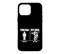 Custodia per iPhone 16 Pro Max Your Dad My Dad Lineman Electrician Electrical Lineworker