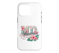 Custodia per iPhone 16 Pro MD Fiori Tropicali Medico Aloha Summer Girl Vibes