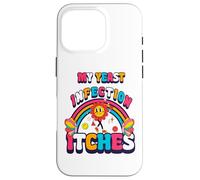 Custodia per iPhone 16 Pro Meme divertente La mia infezione da lievito mi prude. Strano