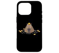Custodia per iPhone 16 Pro Mens Womens Kids Girls Oranges Meme Lover Capybara