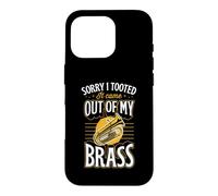 Custodia per iPhone 16 Pro Mi dispiace ho tooted è venuto fuori dal mio ottone Tuba Pun