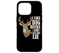 Custodia per iPhone 16 Pro Mi piacciono i Big Bucks e non posso mentire Buck Caccia