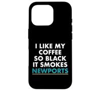 Custodia per iPhone 16 Pro Mi piace il mio caffè così nero...