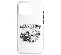 Custodia per iPhone 16 Pro Miles Before Breakfast Biker