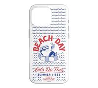 Custodia per iPhone 16 Pro Minions Beach Day Summer Vibes