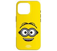 Custodia per iPhone 16 Pro Minions Dave Big Face Costume Graphic