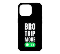 Custodia per iPhone 16 Pro Modalità Bro Trip su divertente scherzo sulle vacanze Bros
