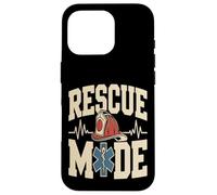 Custodia per iPhone 16 Pro Modalità di salvataggio Vigile del fuoco EMS First Responder Pride