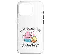 Custodia per iPhone 16 Pro Mom You're The Sweetest Sweetest Cute Cupcake Kawaii Design Mother
