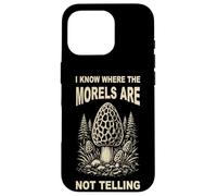 Custodia per iPhone 16 Pro Morel Hunter Humor So dove sono le spugnole