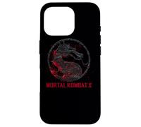 Custodia per iPhone 16 Pro Mortal Kombat X Bloody Seal
