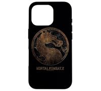 Custodia per iPhone 16 Pro Mortal Kombat X Metal Seal