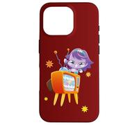 Custodia per iPhone 16 Pro Moshi Monsters Zaffi su Televisione Poppeteer Poppet