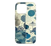 Custodia per iPhone 16 Pro Motivo a cresta fine Rain Edo