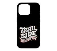 Custodia per iPhone 16 Pro Mountain Biker Trail Side Therapist MTB Cycling