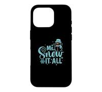 Custodia per iPhone 16 Pro Mr. Snow it all Neve Stagione invernale