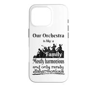 Custodia per iPhone 16 Pro Musica Classica Orchestra Musicista Famiglia Corno Violoncello Violino