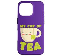 Custodia per iPhone 16 Pro My Cup of Tea - Bevitore di tazze da tè Kawaii