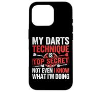Custodia per iPhone 16 Pro My Darts Technique Is Top Secret Club Di Freccette