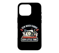 Custodia per iPhone 16 Pro My Fabric Stash Is A Collection - Trapunta divertente per trapuntatura e cucito