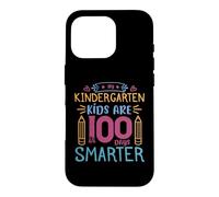 Custodia per iPhone 16 Pro My Kindergarten Kids Are 100 Days Smarter Back To School