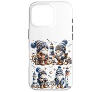 Custodia per iPhone 16 Pro Nautical Gnome For Women And Men Funny Lighthouse Keeper