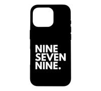 Custodia per iPhone 16 Pro NINE SEVEN NINE Codice area 979 College Station TX Texas Stati Uniti d'America