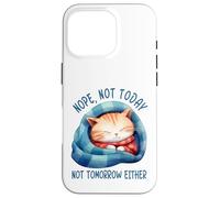 Custodia per iPhone 16 Pro No, non oggi, né domani, né gatto