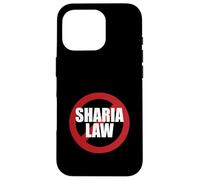 Custodia per iPhone 16 Pro NO Sharia Law - Legge Anti Sharia