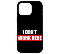 Custodia per iPhone 16 Pro Non lavoro qui Car Lover Meccanico Garage Car Guy