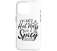 Custodia per iPhone 16 Pro Non sono un disastro, sono un disastro piccante Mamma Papà