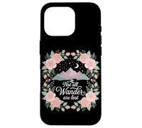 Custodia per iPhone 16 Pro Non tutti coloro che vagano sono persi Escursioni floreali Trekking all'aperto