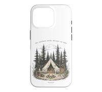 Custodia per iPhone 16 Pro Northern Woods Whisper My Name Forest Camping