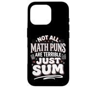 Custodia per iPhone 16 Pro Not All Math Puns Are Terrible Just Sum Secchione Algebra