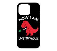 Custodia per iPhone 16 Pro Now I'm Unstoppable - Funny T-Rex Dinosaur