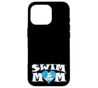 Custodia per iPhone 16 Pro Nuotatore d'acqua a forma di cuore per piscina nuoto e immersioni