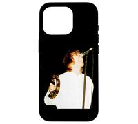 Custodia per iPhone 16 Pro Oasis dal vivo Liam Gallagher Britpop Knebworth 1996