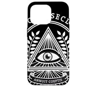 Custodia per iPhone 16 Pro Occhio onnivista, Dio, simbolo, piramide, Massonico