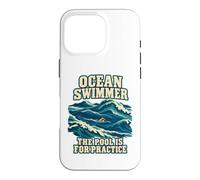 Custodia per iPhone 16 Pro Ocean Swimmer La piscina è per la pratica in acque libere