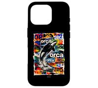 Custodia per iPhone 16 Pro Oceano Orca con onde marine fauna selvatica orca design