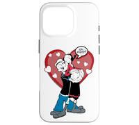 Custodia per iPhone 16 Pro Oh Popeye The Sailor Man Olive Oyl Love San Valentino