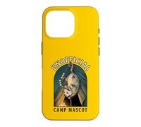 Custodia per iPhone 16 Pro Opossum non ufficiale della mascotte del campo, umorismo