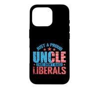 Custodia per iPhone 16 Pro Orgoglioso zio conservatore anti-liberale