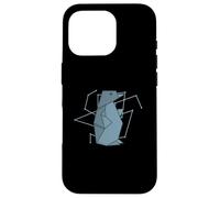 Custodia per iPhone 16 Pro Origami Penguin come fresco Forma