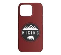 Custodia per iPhone 16 Pro Orso Escursionismo Montagne Esplora