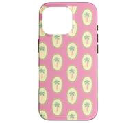Custodia per iPhone 16 Pro Palm Tropical Tree Summer Beach Island Style