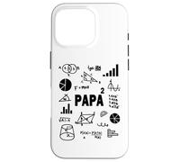 Custodia per iPhone 16 Pro Papà al Quadrato Papà Due Volte Secondo Potere Padre